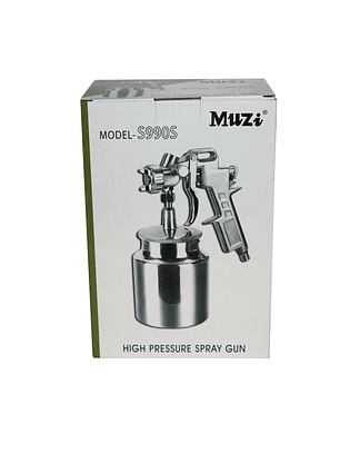 Pistola Pintar Gravedad 1.5mm (S990s) Muzi