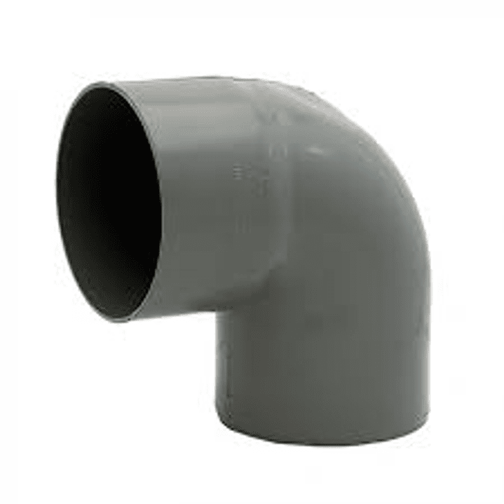 Codo Pvc Gris 110x90 Mm 1