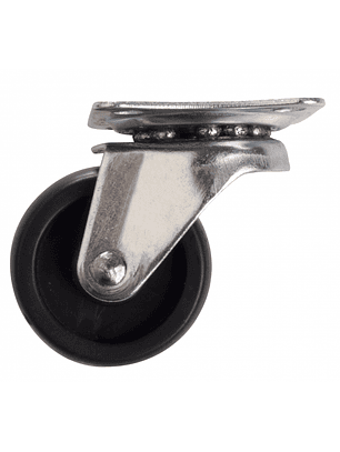 Rueda Mueble Goma Bola C/Base 40mm Lioi Cod. 20240