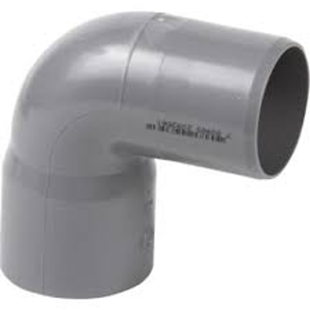 Codo Pvc Gris 40 Mm 1