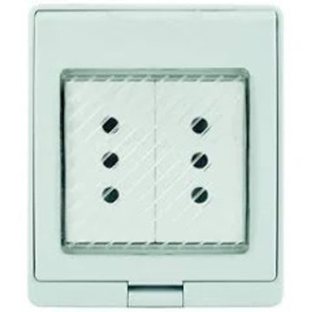 Caja Interperie Lexo Toma Cte Doble 10a 1