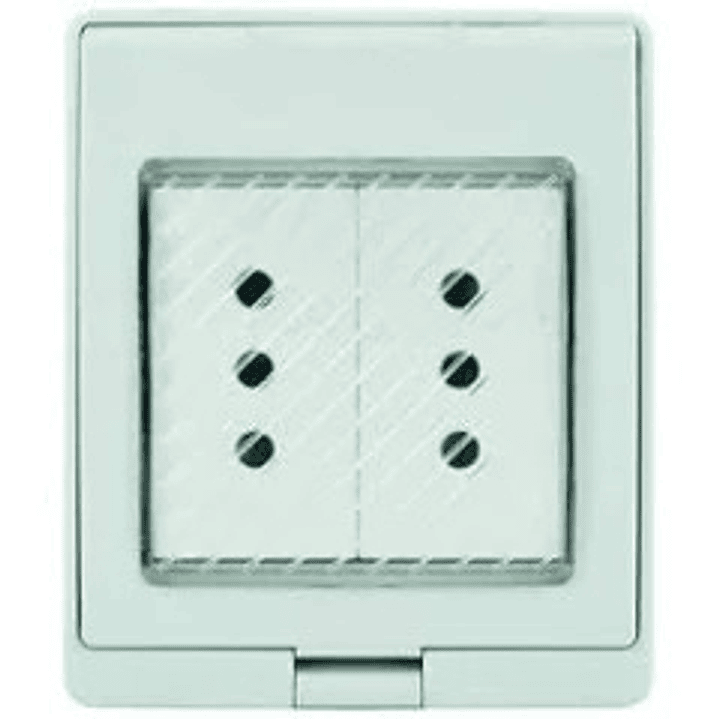 Caja Interperie Lexo Toma Cte Doble 10a 1