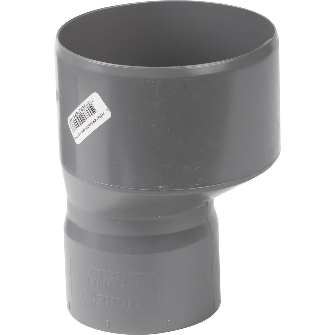 Reduccion Sanitaria Gris 110 - 75 Mm 1