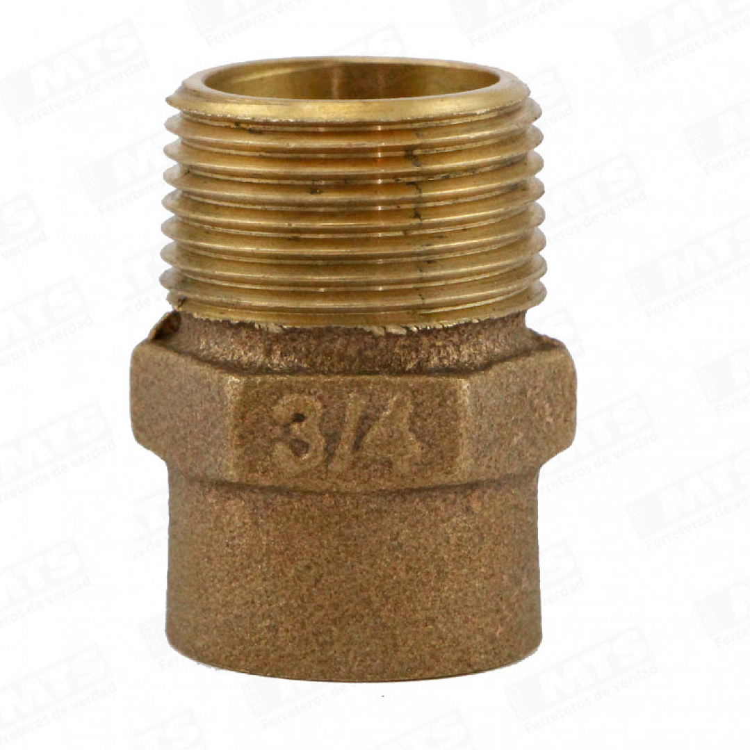 Terminal Bronce 3/4' He 1