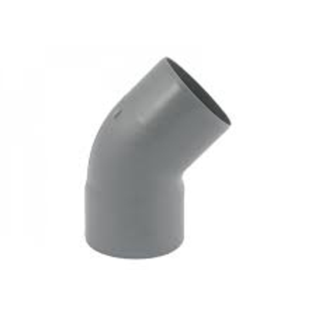 Codo Pvc Gris 40x45 Mm 1