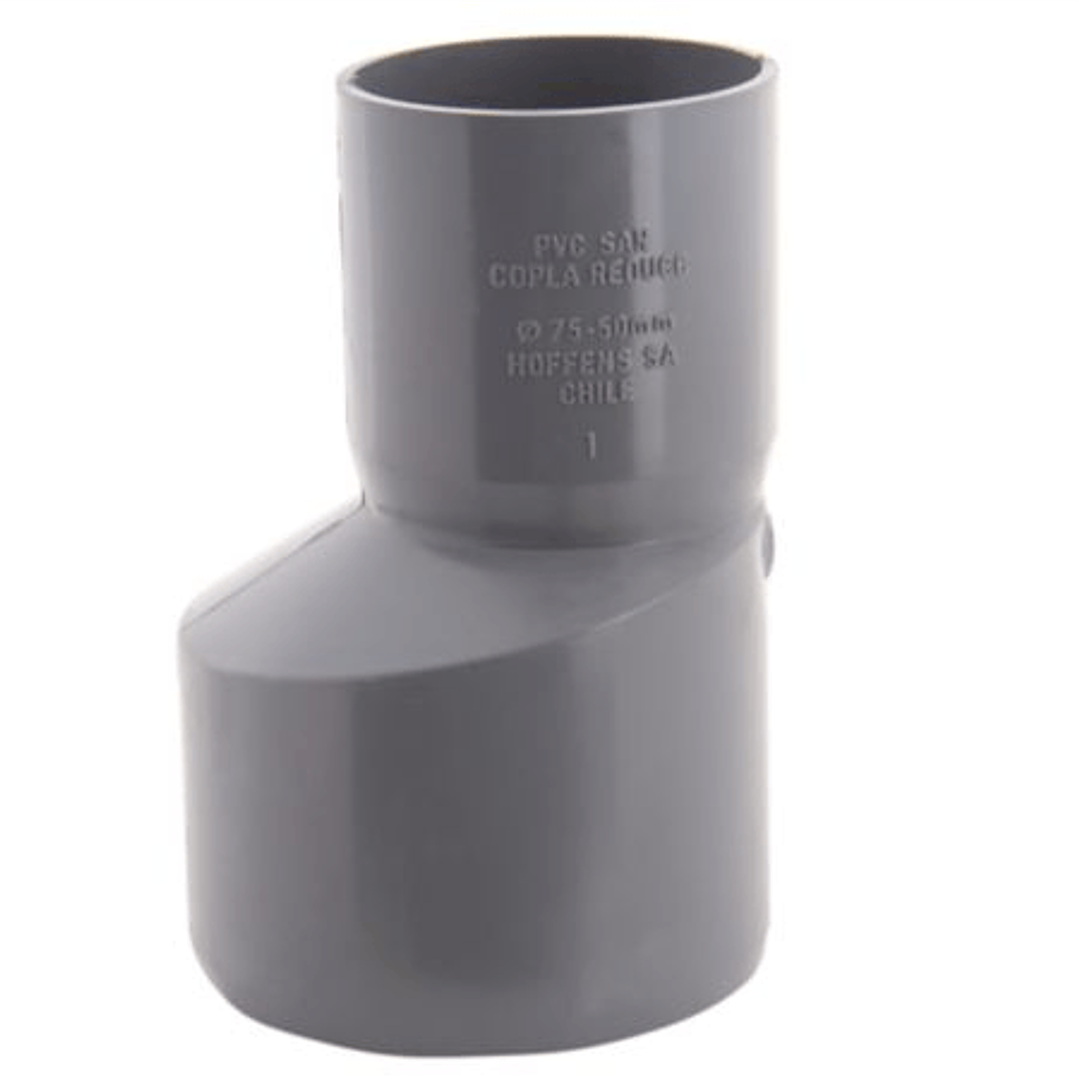 Reduccion Sanitaria Gris 75 - 50 Mm 1