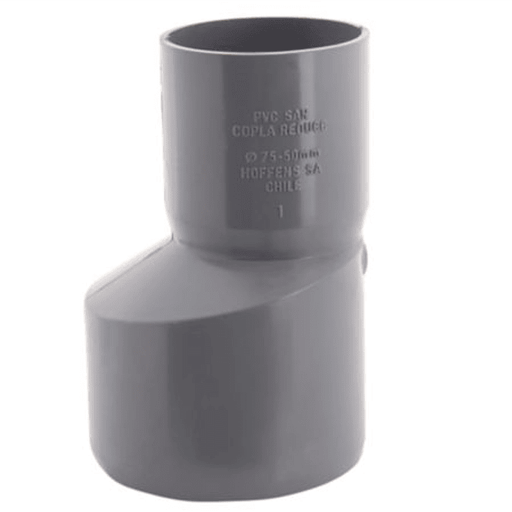 Reduccion Sanitaria Gris 75 - 50 Mm 1
