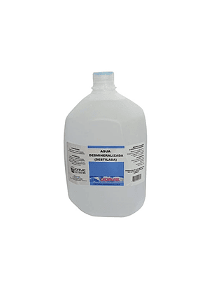 Bidon Agua Destilada Dideval 5 Litros
