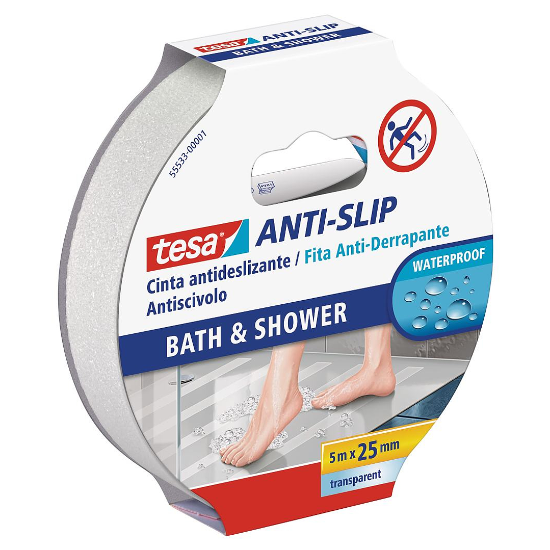 Cinta Antideslizante Baño 5 Mt Tesa 1