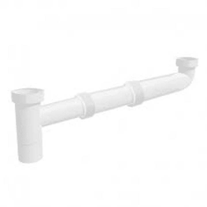 Repuesto Conexion Lavaplato Doble Entrada Hoffens Cod. 41218 1