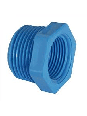 BUGE PVC PRE 1 1/2 HE X 1 1/4 HI