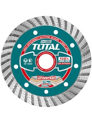 DISCO DIAMANTADO CONTINUO  4 1/2 CORTE HUMEDO TOTAL