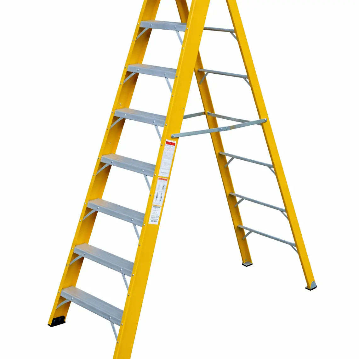 ESCALA COGUMELO FIBRA DE VIDRIO TIJERA RF-7 AMARILLA 1