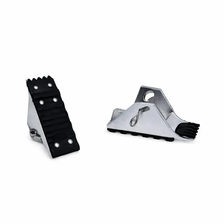 ESCALA COGUMELO FIBRA DE VIDRIO TELESCÓPICA AHUECADA PAR 32-2 NARANJA ZAPATA ALUMINIO 2