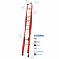 ESCALERA TELESCÓPICA FIBRA DE VIDRIO 26 PELDAÑOS 7.70 MT EFV-23 (Certificación ANSI) - Miniatura 1