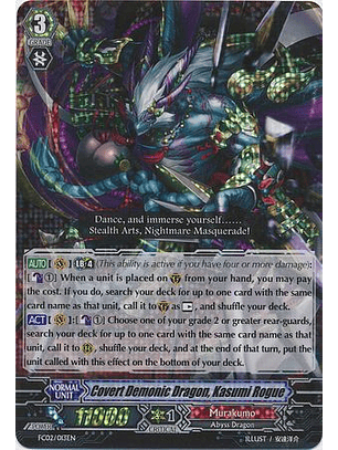 Covert Demonic Dragon, Kasumi Rogue - FC02/013EN - Triple Rare (RRR)