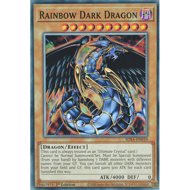 Rainbow Dark Dragon - SDSA-EN010 - Common 