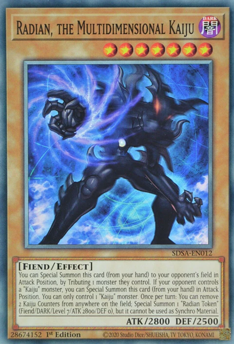 Radian, the Multidimensional Kaiju - SDSA-EN012 - Common 