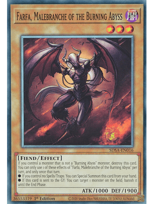 Farfa, Malebranche of the Burning Abyss - SDSA-EN016 - Common 