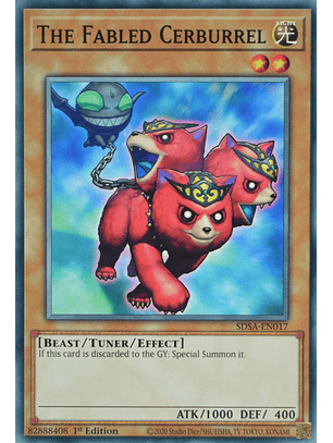 The Fabled Cerburrel - SDSA-EN017 - Common 