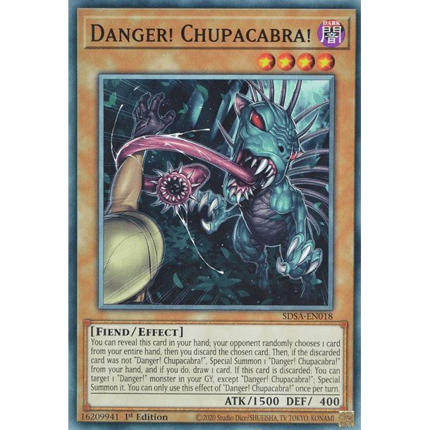 Danger! Chupacabra! - SDSA-EN018 - Common 