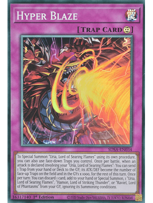 Hyper Blaze - SDSA-EN034 - Super Rare