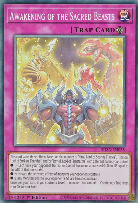 Awakening of the Sacred Beasts - SDSA-EN035 - Common 