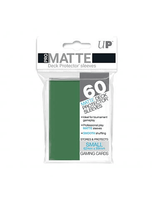 60ct  Green Small Deck Protectors Gloss