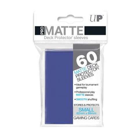 60ct Pro-Matte Blue Small Deck Protectors 
