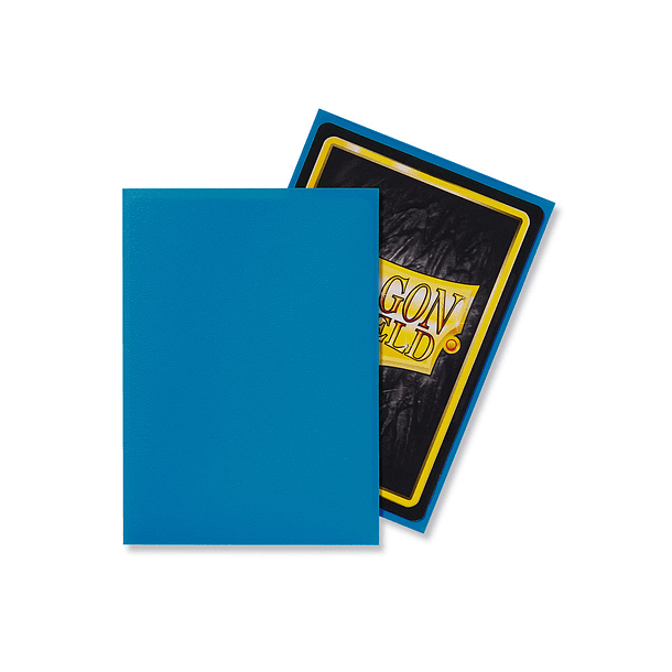 Micas Dragon Shield -  Sky Blue  Matte 100 Standard Size (Back Order) 1