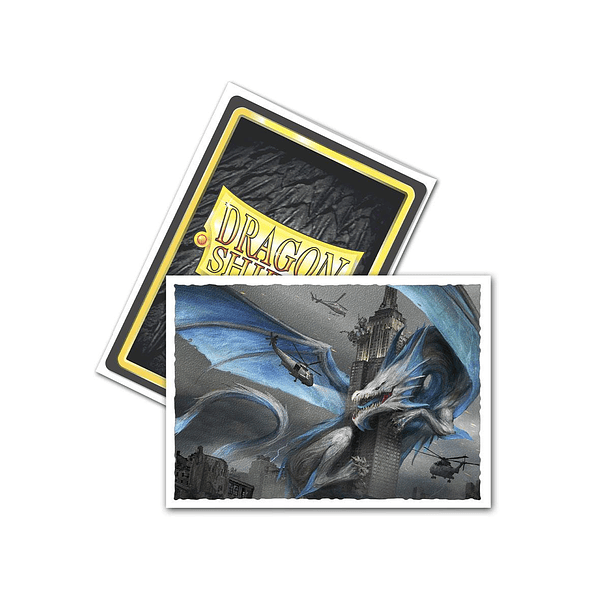 Micas Dragon Shield - Empire State Dragon - Matte  100 Standard Size  Art (Back Order) 1