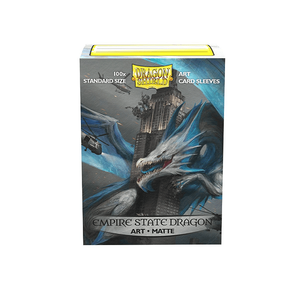 Micas Dragon Shield - Empire State Dragon - Matte  100 Standard Size  Art (Back Order) 2