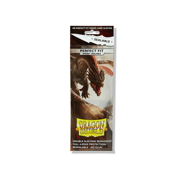 Micas Dragon Shield - Perfect Fit Sealable Smoke – Standard Size 100 (Back Order) 2