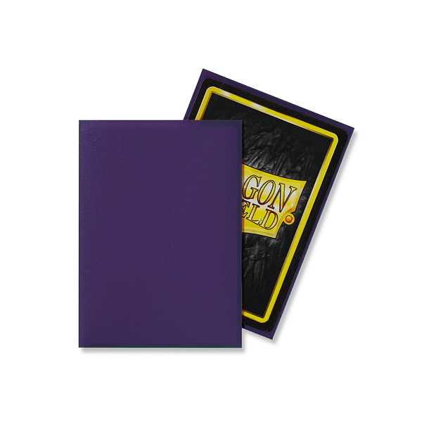 Micas Dragon Shield Purple Matte 60 Standard Size (back Order) 1