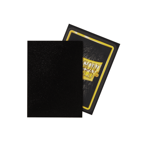 Micas Dragon Shield - Black Matte Non-Glare 100 Standard Size (Back Order)