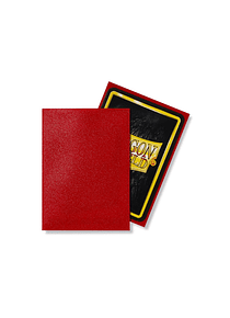 Micas Dragon Shield Ruby Matte 100 Standard Size (back Order)
