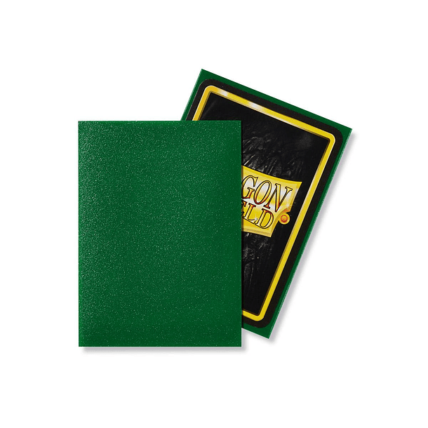 Micas Dragon Shield Emerald Matte 100 Standard Size (back Order)