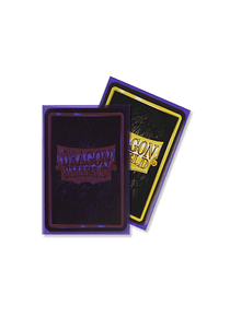 Micas Dragon Shield - Clear Purple Matte 100 Standard Size (Back Order)