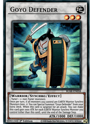 Goyo Defender - BLAR-EN058 - Ultra Rare