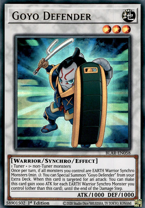 Goyo Defender - BLAR-EN058 - Ultra Rare