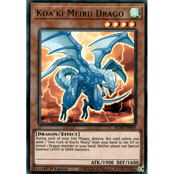 Koa'ki Meiru Drago - BLAR-EN059 - Ultra Rare