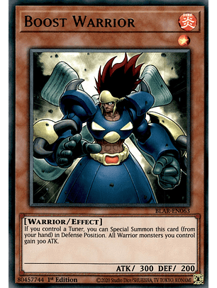 Boost Warrior - BLAR-EN063 - Ultra Rare