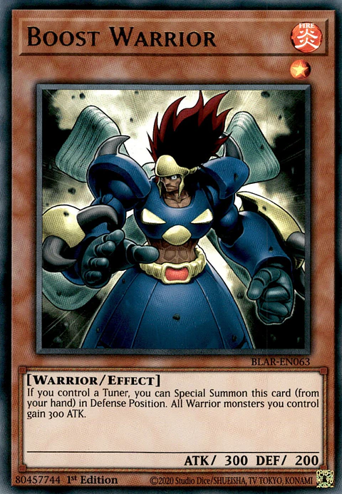 Boost Warrior - BLAR-EN063 - Ultra Rare