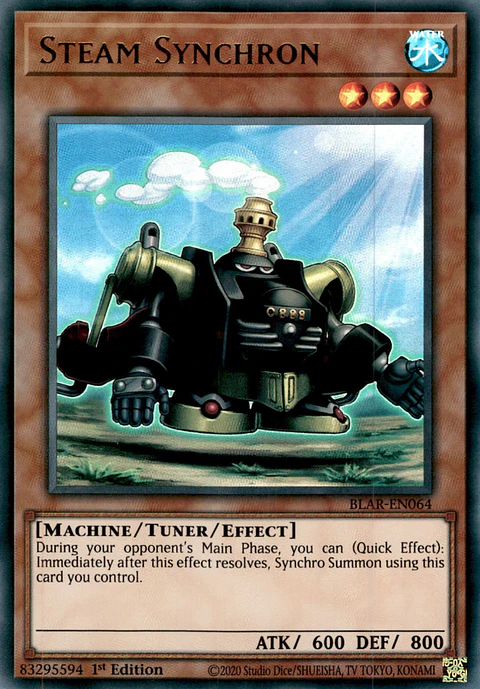 Steam Synchron - BLAR-EN064 - Ultra Rare
