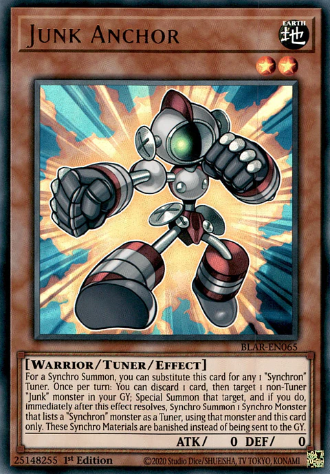 Junk Anchor - BLAR-EN065 - Ultra Rare