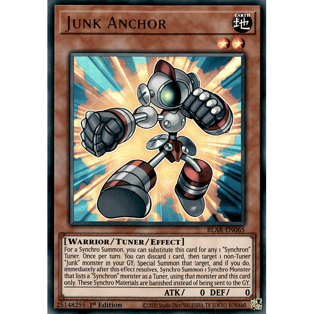 Junk Anchor - BLAR-EN065 - Ultra Rare