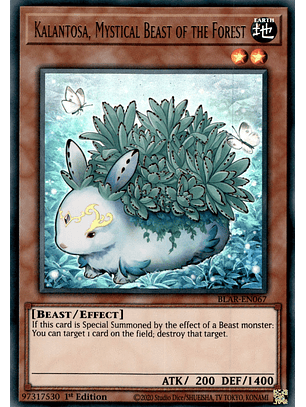 Kalantosa, Mystical Beast of the Forest - BLAR-EN067 - Ultra Rare