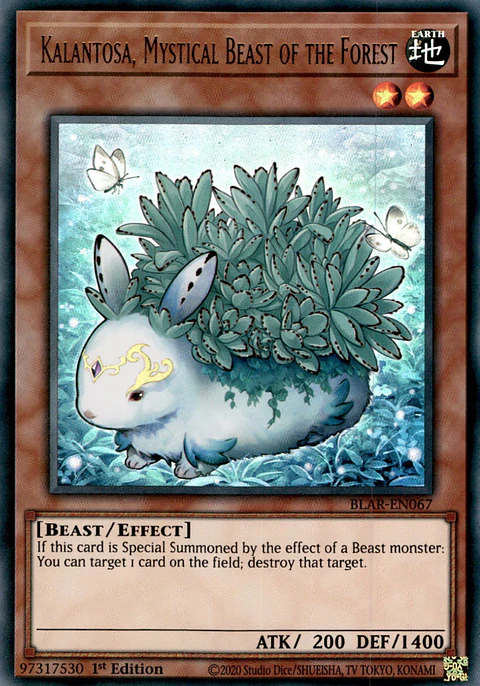 Kalantosa, Mystical Beast of the Forest - BLAR-EN067 - Ultra Rare