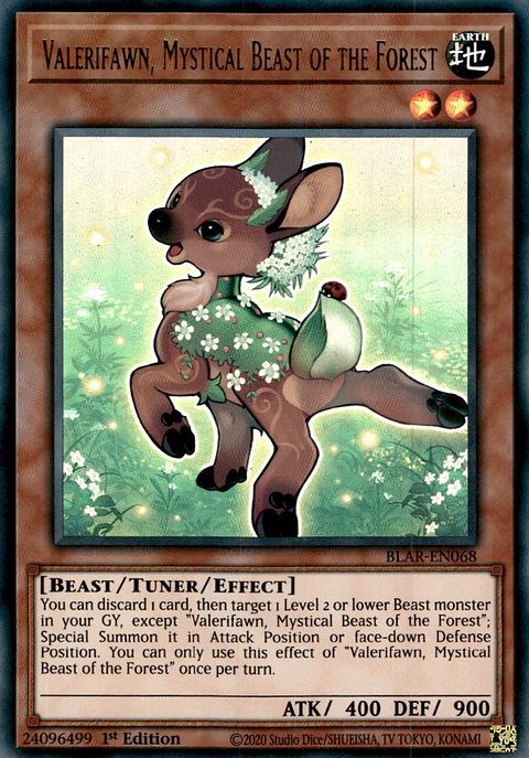 Valerifawn, Mystical Beast of the Forest - BLAR-EN068 - Ultra Rare