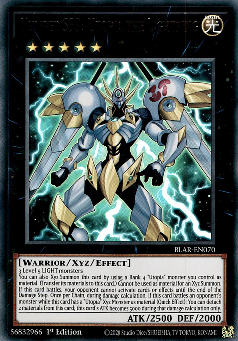 Number S39: Utopia the Lightning - BLAR-EN070 - Ultra Rare